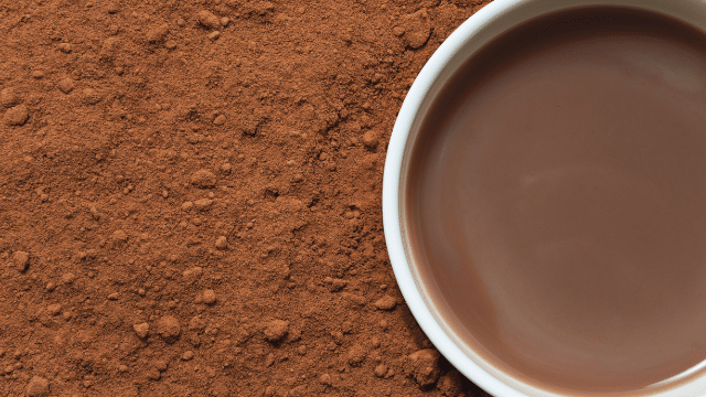 Hot Chocolate With Cocoa Powder